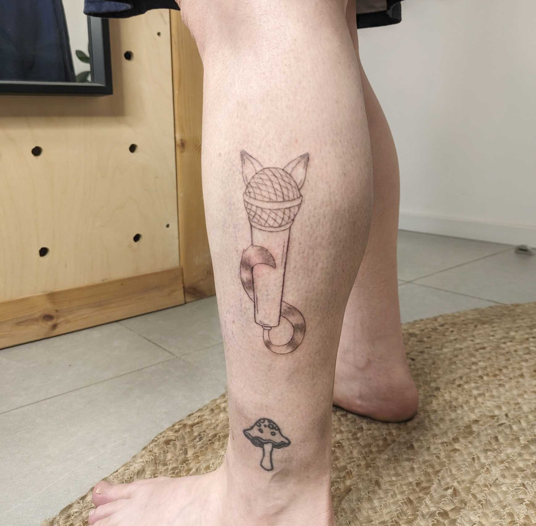 קעקוע לב קטן ומינימליסטי